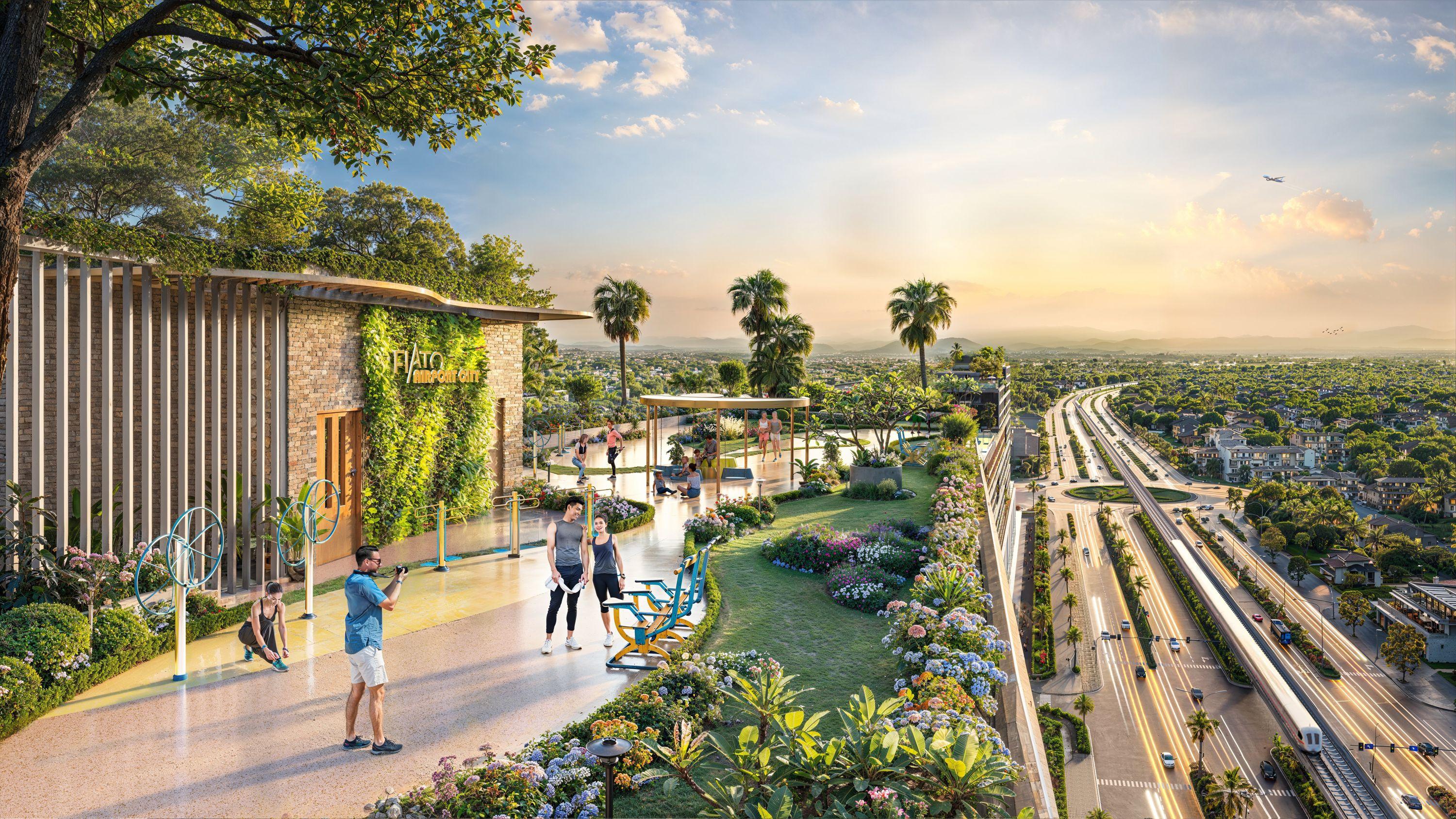 Sống Tiện Nghi, Đầu Tư Sinh Lời Với Căn Hộ 2 Phòng Ngủ FIATO AIRPORT CITY